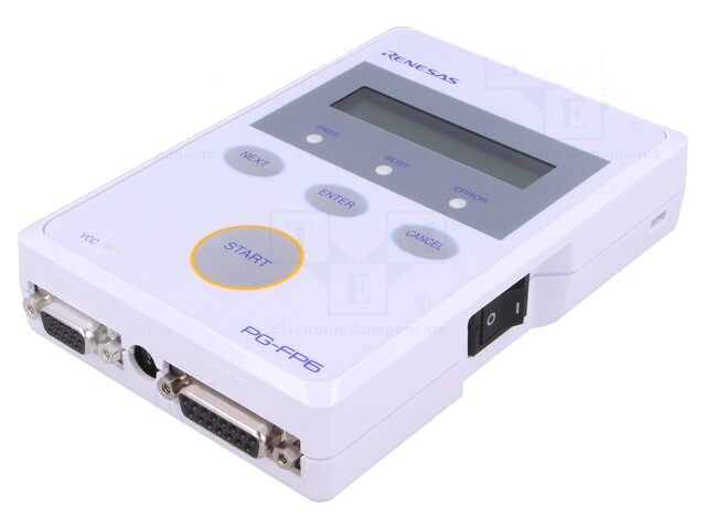 Programmer: microcontrollers; RENESAS; RS232,USB; 256MB Programmer: microcontrollers; RENESAS; RS232,USB; 256MB